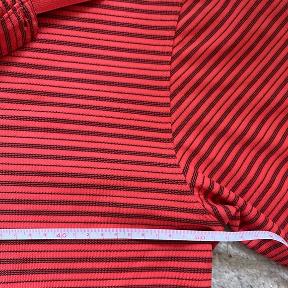 SOLD-Nike Orange Workout Polo top - Picture 12 of 16